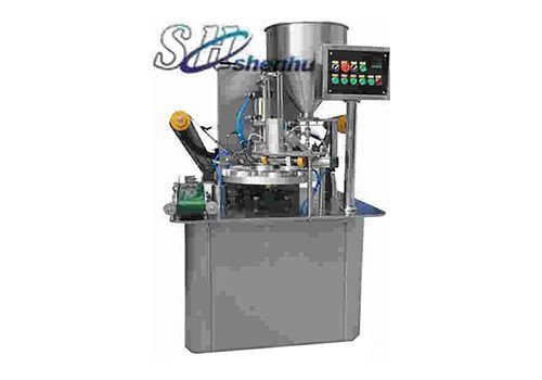 Rotary machine for filling plastic cups GF-1