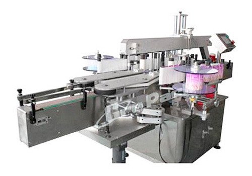 MPC-DS double sides sticker round square oval bottle labeling machine