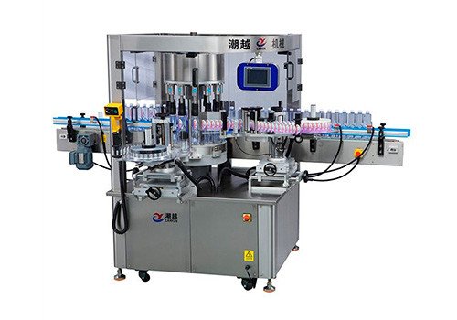 Rotary Sticker Labeling Machine for Juice Production Line