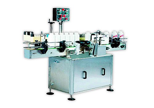 HM OYSEM 100 - Automatic Round Container Self Adhesive Labelling Machine 