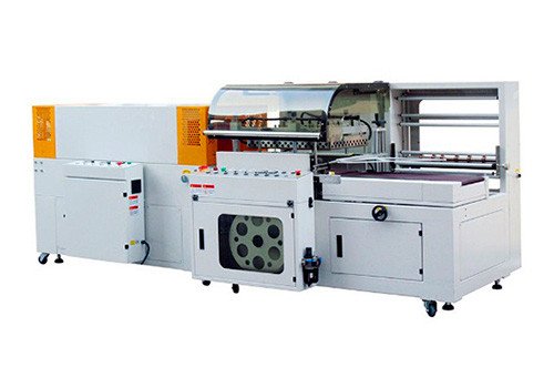 YK-L5545D+YK-LS5030WU-L vertical sealing shrink wrapping machine 