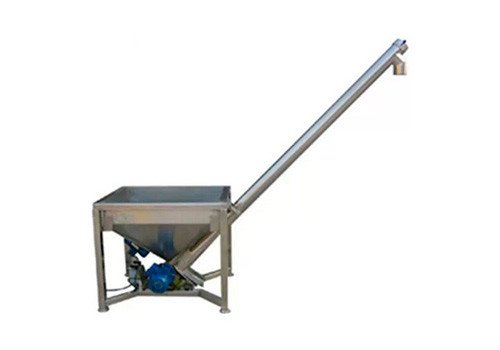 ZH-CS2 Inclined Screw Food Grade Conveyor with Hopper