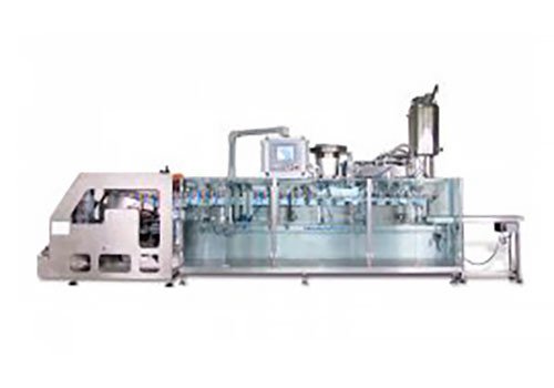 Machine for 3 and 4 Side sealed Sachets, Top Spout Flat Pouches, and Doypacks etc. HMK-1600 
