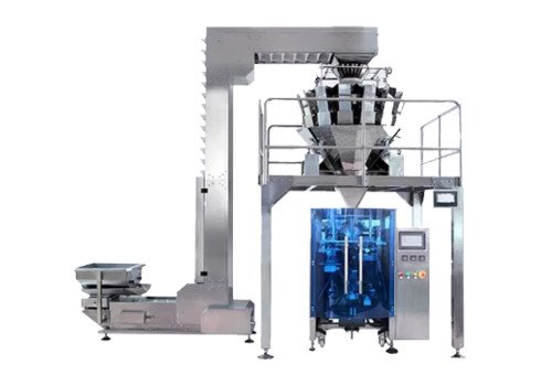 Puffed Food VFFS Packaging Machine for Potato Chips with Electronic Multihead Weigher HS-320/420/520/620/820/1250
