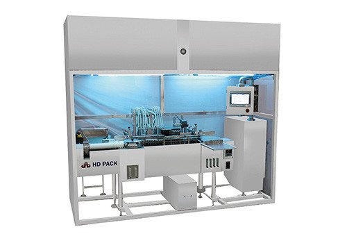 HD-AFW Machine for filling and welding of ampoules 