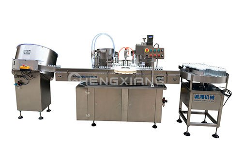 Automatic Liquid Filling Capping Labeling Machine CX-YGF