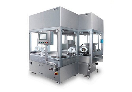 Автоматическая машина рассыпки порошков во флаконы и укупоривания VPF-100(C) / VPF-200(C)