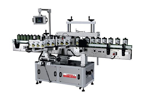 Automatic Round Bottle and Flat Bottle Double Labeling Machine LM-TBJ-B 