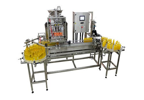 SILVER - Automatic Bottle Filling and Capping Machine 