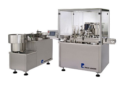 FL-800 Filling-Plugging-Sealing Compact Machine with Unscrambler