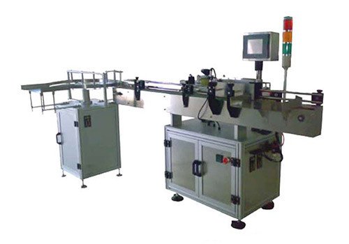 Automatic Round Bottle Labeling Machine with Unscrambler PLM-A