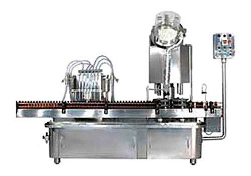 Automatic Linear Liquid Filling, Capping and Sealing Machine - LINOFILL SERIES 