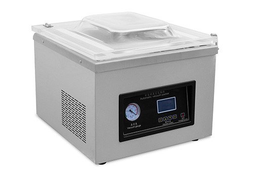 DZ-400/2FSL Table-Top Butcher Quality Chamber Vacuum Sealer with LCD Panel