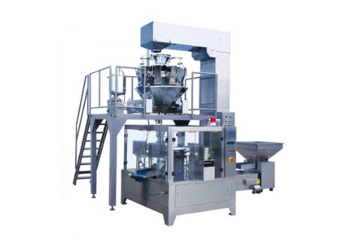Automatic Rotary Microwave Popcorn Premade Pouch Filling Sealing Packing Machine GD6-200D