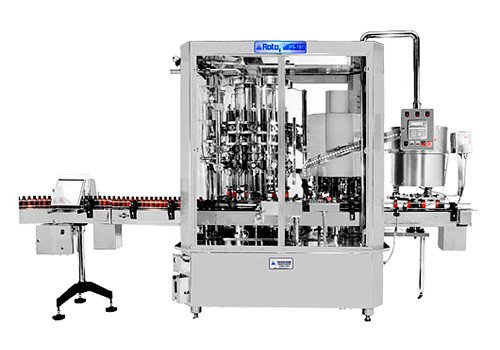 Automatic Rotary Filling, Capping and Sealing Machine - ROTOFILL SERIES