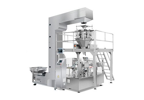 KV-200XGC Premade Pouch Rotary Packaging Machine with Multi-Head Scale