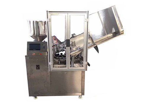 Full Automatic Metal Tube Fill and Fold Tail Machine JGF-series