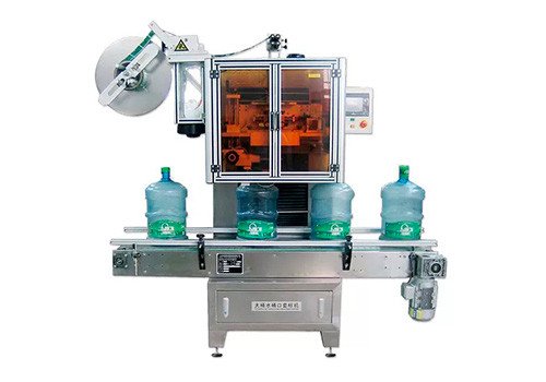 Этикетировочная машина HTB - 50 для нанесения термоусадочной этикетки на ПЭТ бутыли