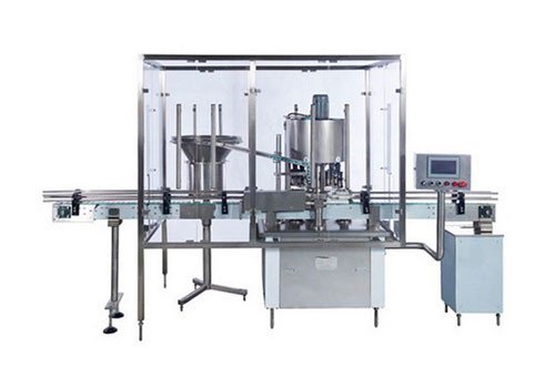 GTI-G series Glass Bottle IV Solution Filling Stoppering Capping Labeling Production Line