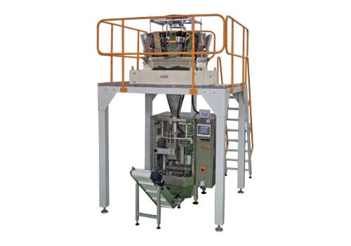 Automatic Vertical Granule Food Packing Machine Manufacturer With Multihead Weigher RL420