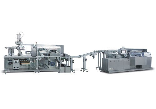 DPH-ZHJ Series High Speed PVC Alu Blister Packing Machine And Automatic Cartoning Machine