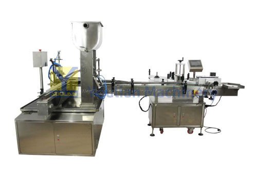 YTSP Automatic Monoblock Paste Liquid Filling Capping and Labeling Machine 