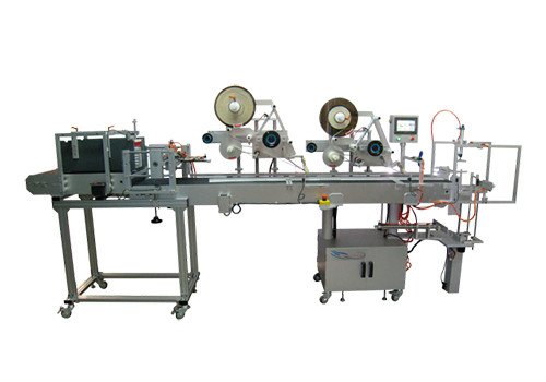 PML-320 Fully Automatic Double Header Labeling Machine for Double Blister Cards