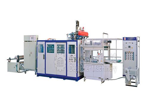 ZKD70-200 Thermoforming Machine with Vacuum Stacker 