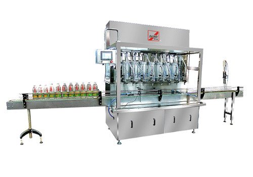 LM-HS Series Full-Automatic Straight Line Type Piston Filling Machine 
