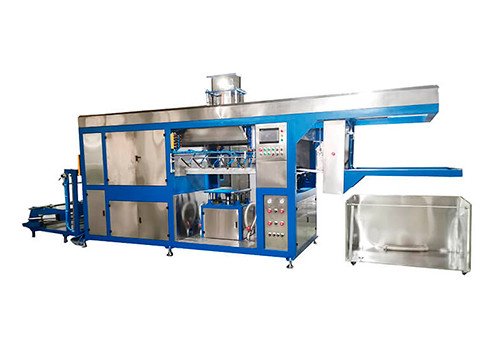 HW-1350 Fully Computer Controlled PET Electronic Tray Automatic Vacuum Thermoforming Machine