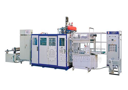 ZKD70-160 Thermoforming Machine with Vacuum Stacker 