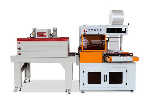 L-образная машина для упаковки в термоусадочную пленку HY-450, HY-550