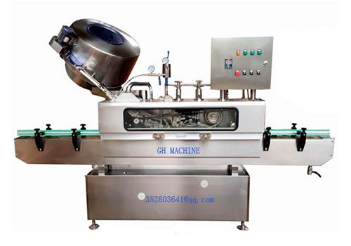 Automatic Glass Bottle Steam Capping Machine 