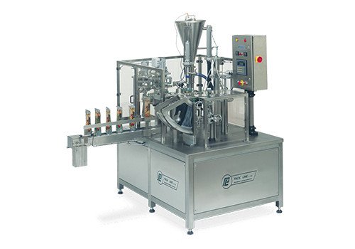 Fully Automatic, Rotary Pouch Packaging Machine Model: PDP-4