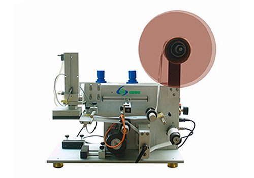 Semi automatic top labeling machine GLB-100 