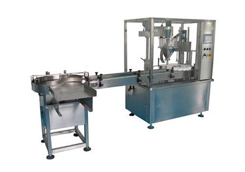 Automatic Powder Filling and Capping Machine
