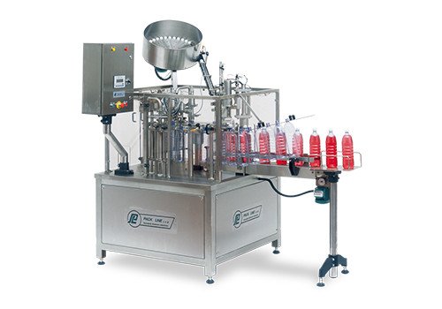 Automatic Rotary Filling and Capping Machine for Bottles and Jugs Model: PFM 