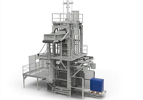 Machines for packaging in bags with compression series EM-2000