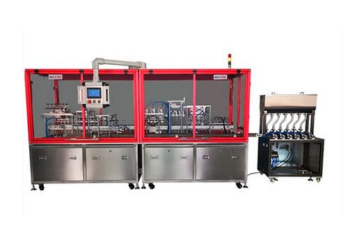 Automatic Plastic Cup Filling and Sealing Machine