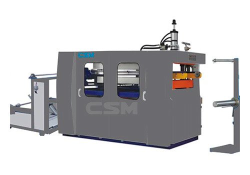 Cup Thermoforming and Stacking Machine