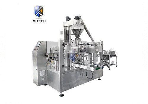Automatic Rotary Doypack Auger Weighing Powder Packaging Machine KL-GDS
