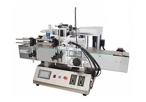 Tabletop Double Side Round Bottle Labelling Machine HLT-120B