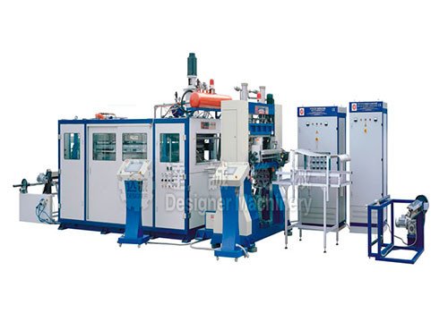 CT08(10/16)-750A Continuous Thermoforming Machine with Punching Machine