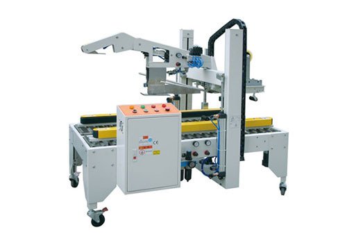 Автоматическое устройство для запечатывания коробов GPI-50 со складыванием клапанов