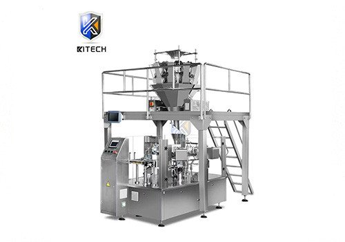 Automatic Rotary Doypack Multi-head Weigher Granules Packaging Machine KL-210GDS 