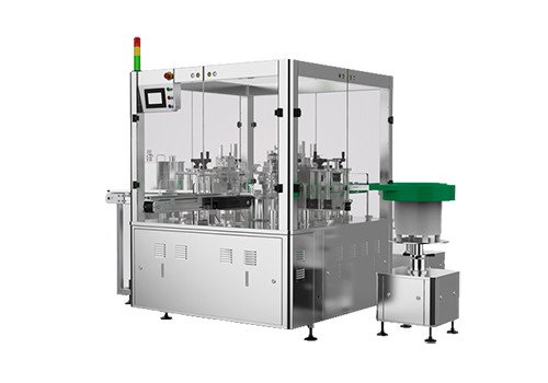 Bottle Filling and Plugging and Stick Loading, Capping Monoblock Machine