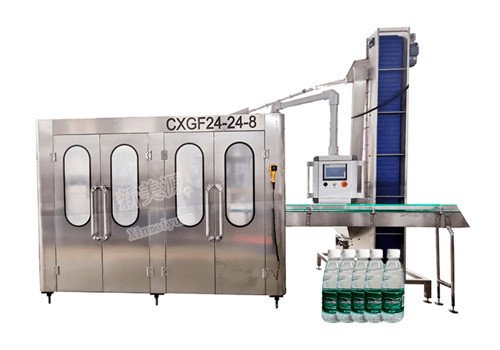 Машина для розлива питьевой воды и укупоривания CXGF24-24-8