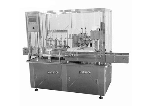 Automatic Bellow Bottle Filling Capping Machine