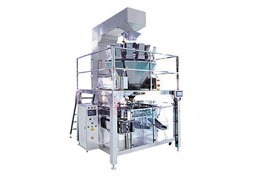 Automatic Premade Pouch Filling Sealing Packaging Machine with Weigher YLM-PMHZ-260GP