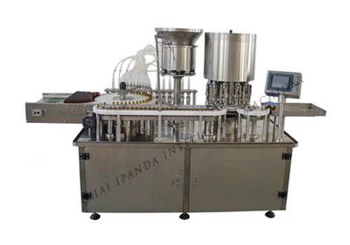 Chemical Vial Bottle Dry Powder Filling Capping Machine
